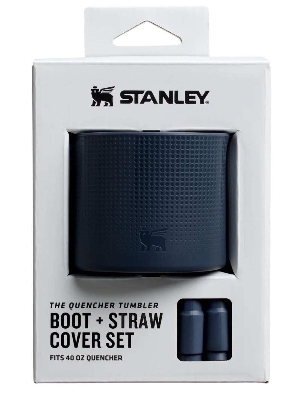 NIB Stanley Blue Twilight Silicone Boot & Straw Cover Set for 40oz tumbler